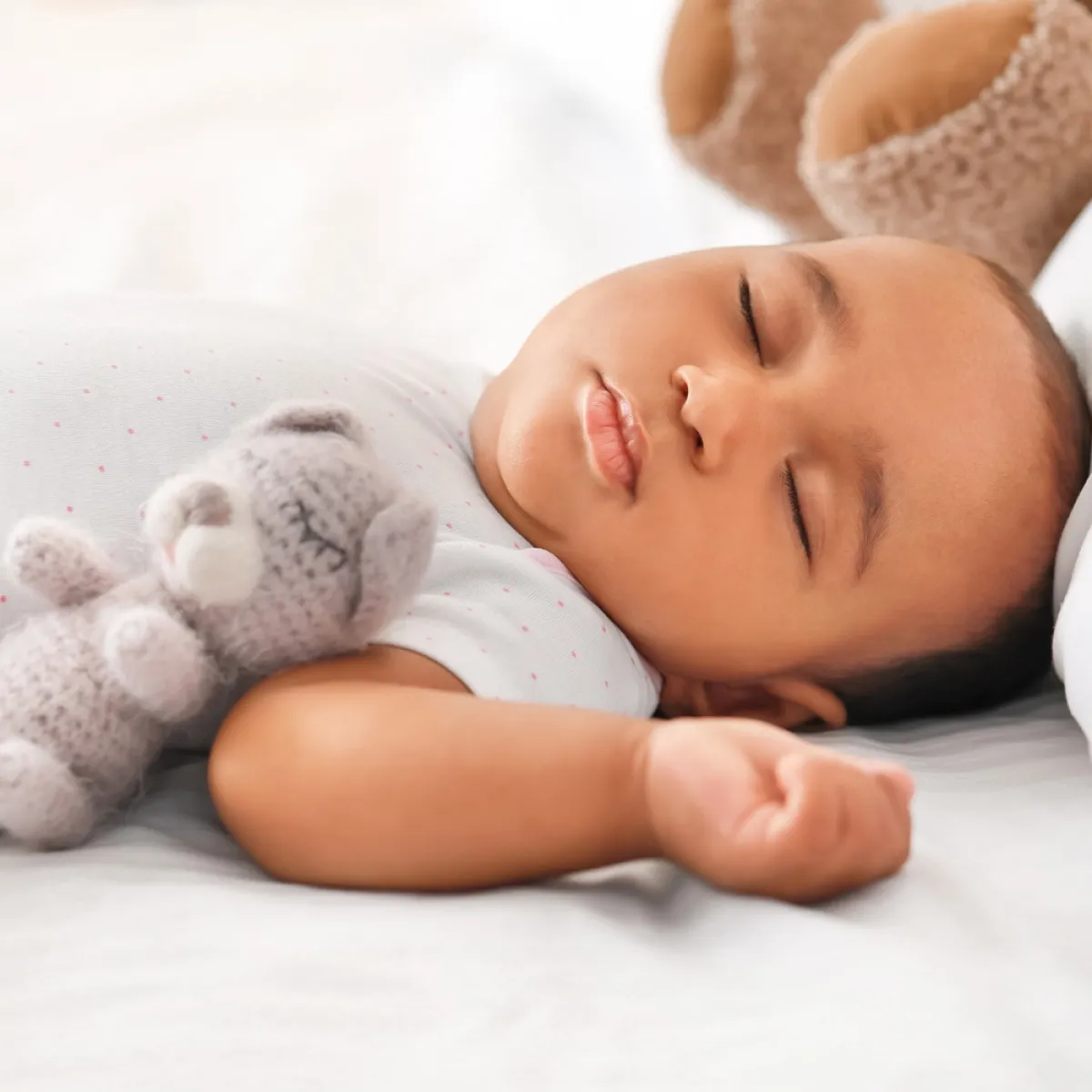 صورة لرضيع نائم