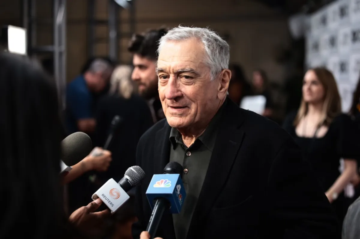 روبرت دي نيرو Robert De Niro (مصدر الصور: Dimitrios Kambouris / GETTY IMAGES NORTH AMERICA / Getty Images via AFP)
