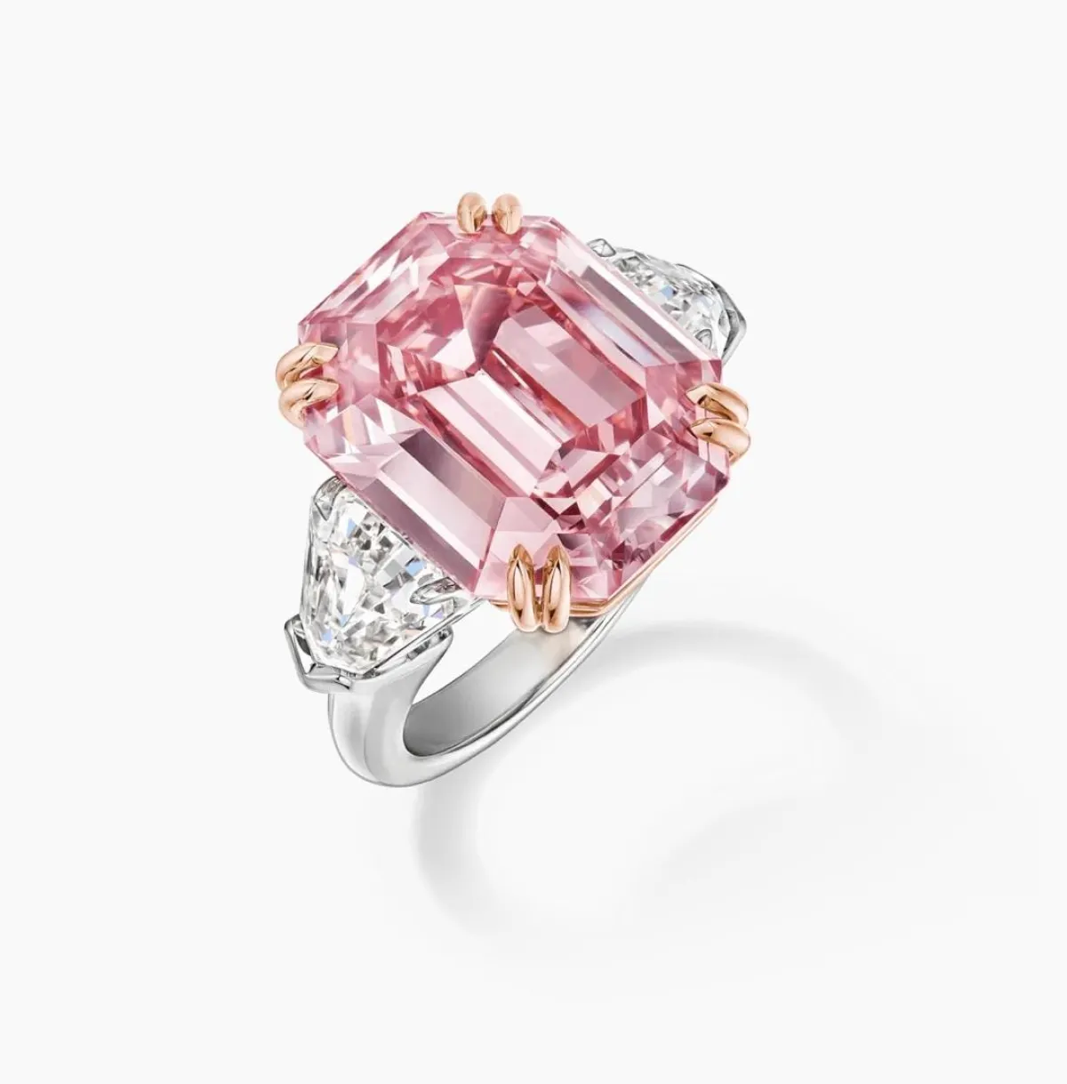 خاتم The Winston Pink Legacy من هاري وينستون Harry Winston 