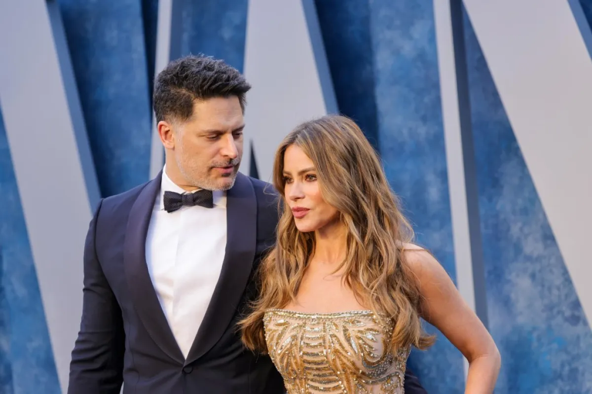 صوفيا فيرغارا وجو مانجانيلو Sofía Vergara and Joe Manganiello (مصدر الصورة: Amy Sussman / GETTY IMAGES NORTH AMERICA / Getty Images via AFP)