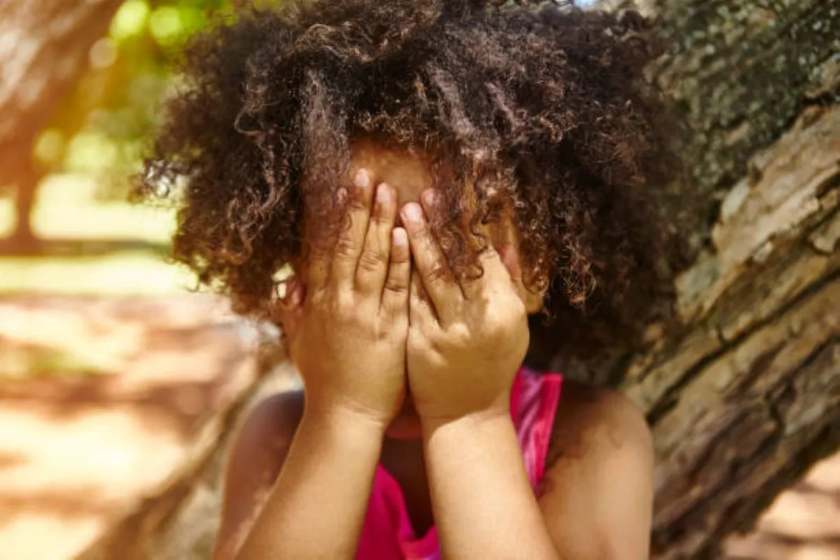 صورة لطفلة تبكي