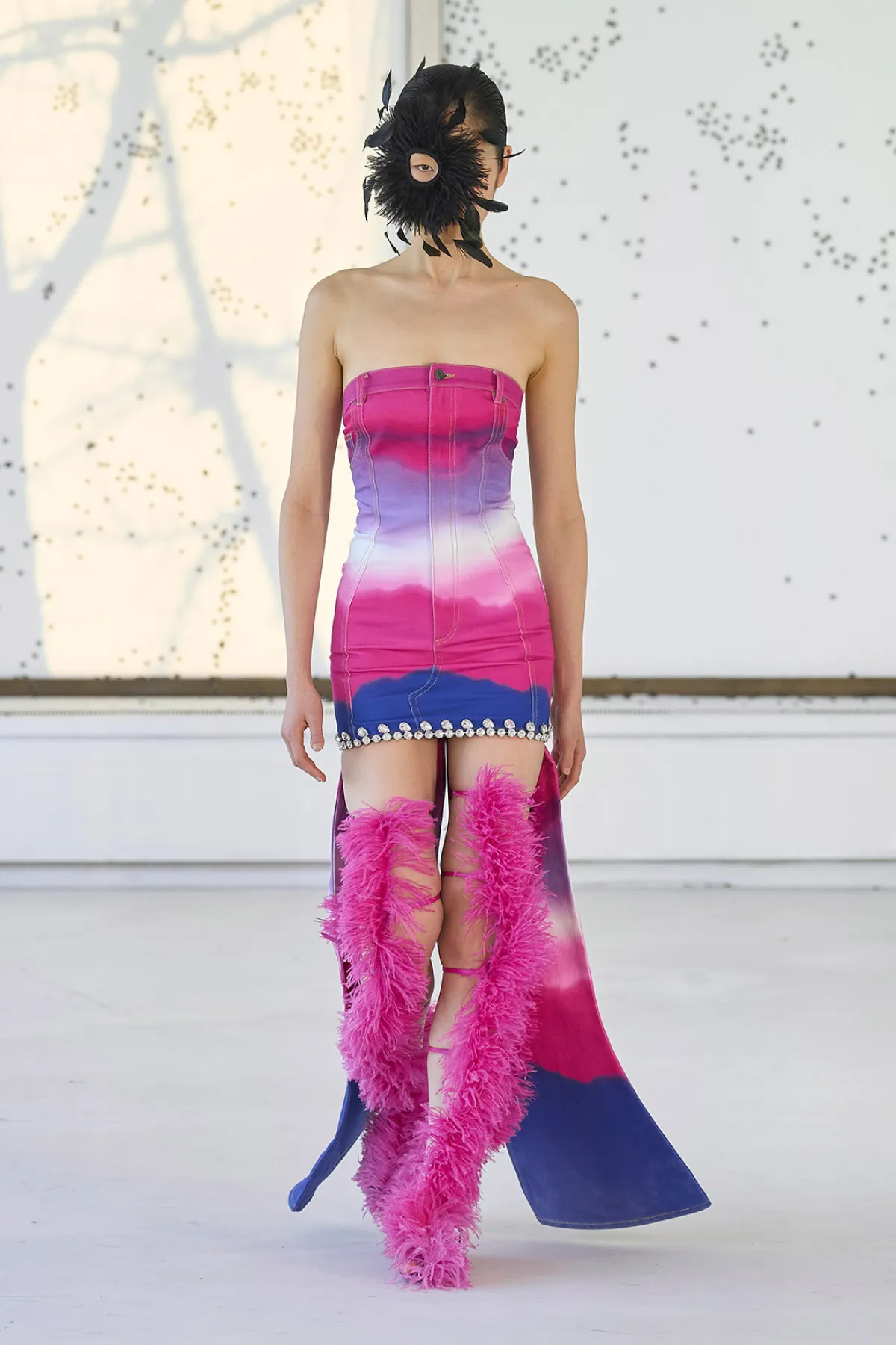 فستان بنقشة التاي داي من آريا Area