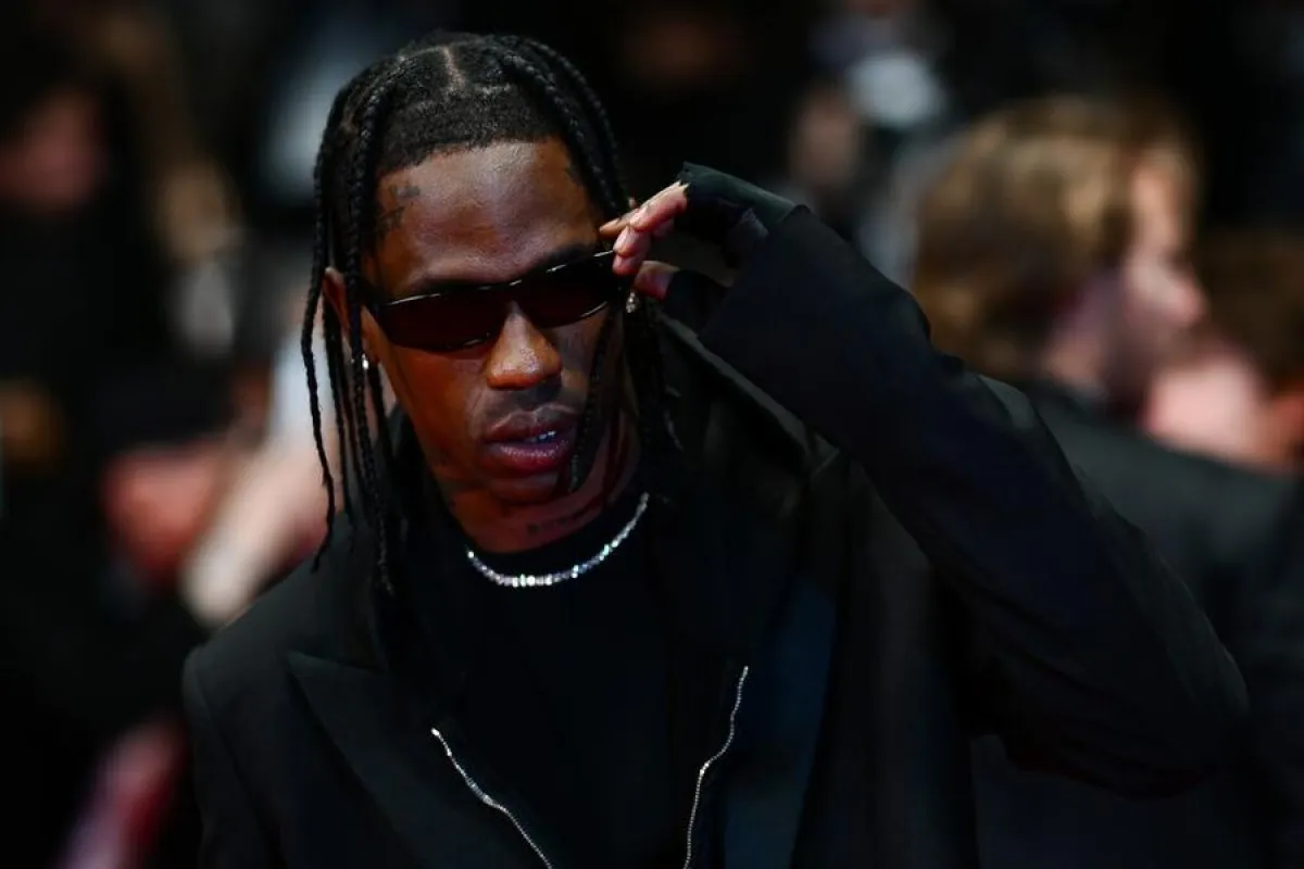 ترافيس سكوت Travis Scott (مصدر الصورة: CHRISTOPHE SIMON / AFP)
