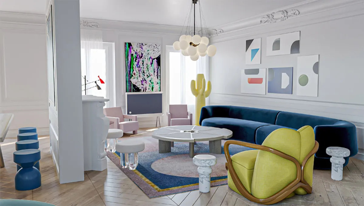 الصورة من أعمال «استديو ديانا غندور»