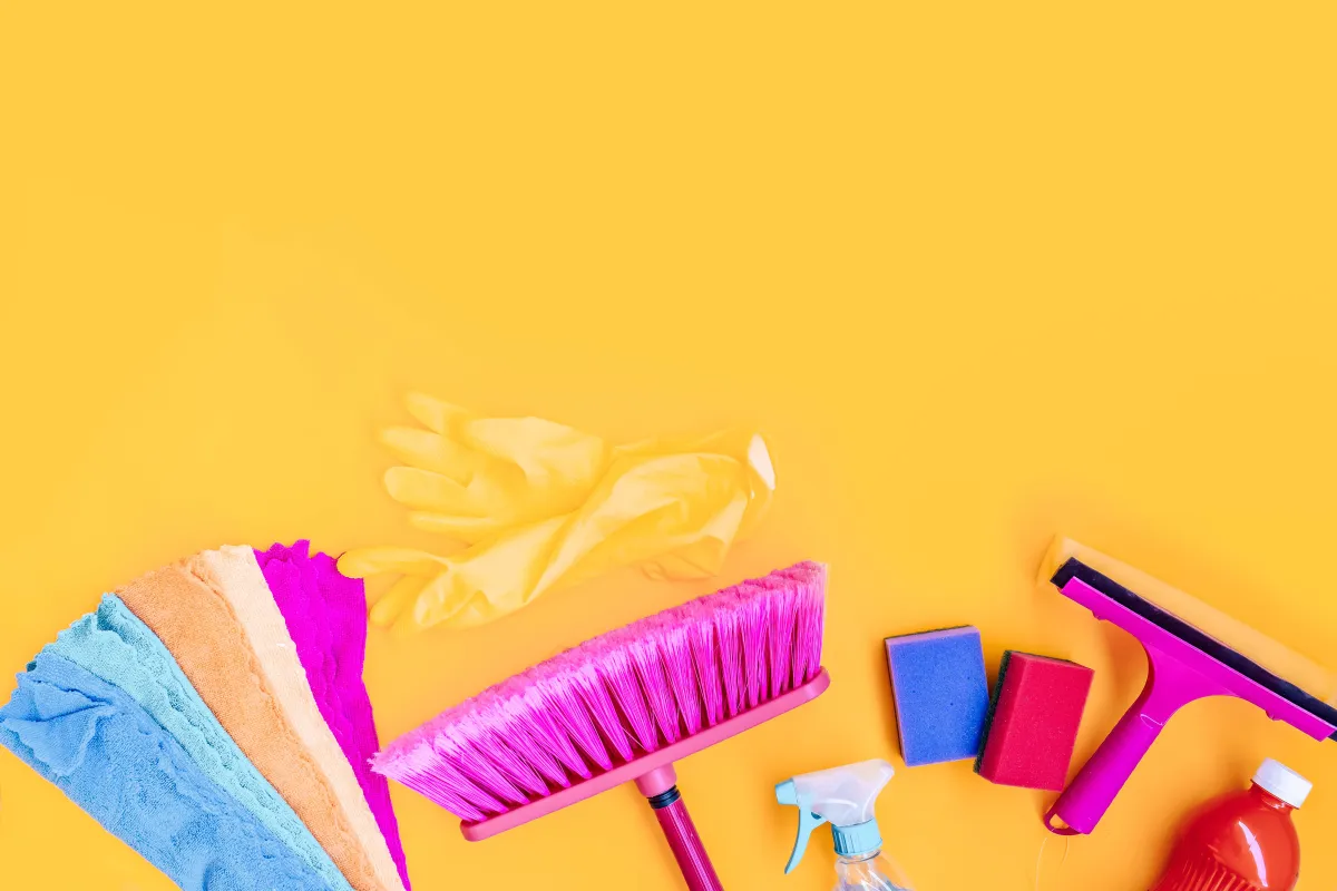 تنظيف المنزل