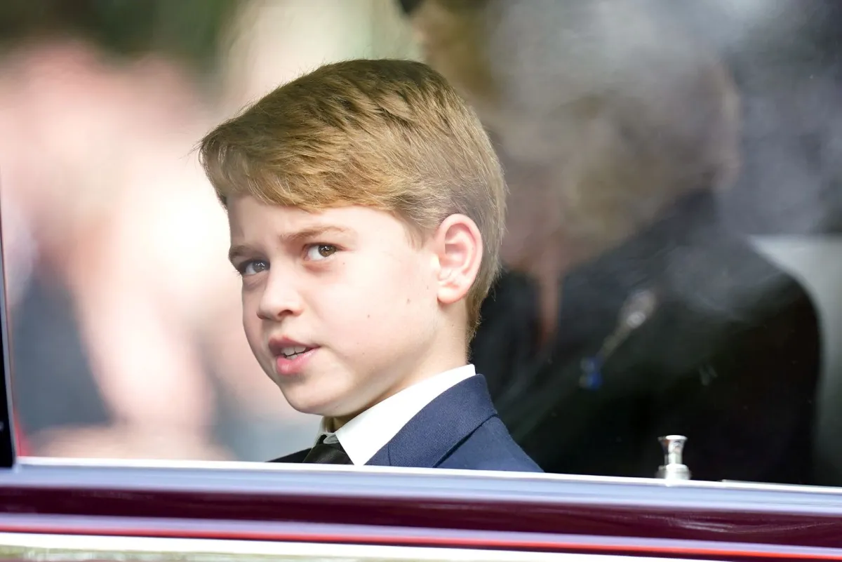 الأمير جورج (Prince George). مصدر الصورة: Mike Egerton / POOL / AFP