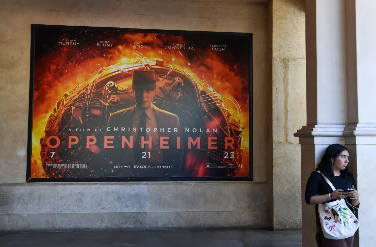فيلم Oppenheimer. مصدر الصورة: VALERIE MACON / AFP