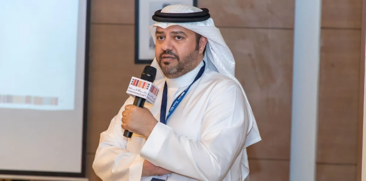 عبدالله ال عياف -الصورة من حساب هئية الأفلام على تويتر