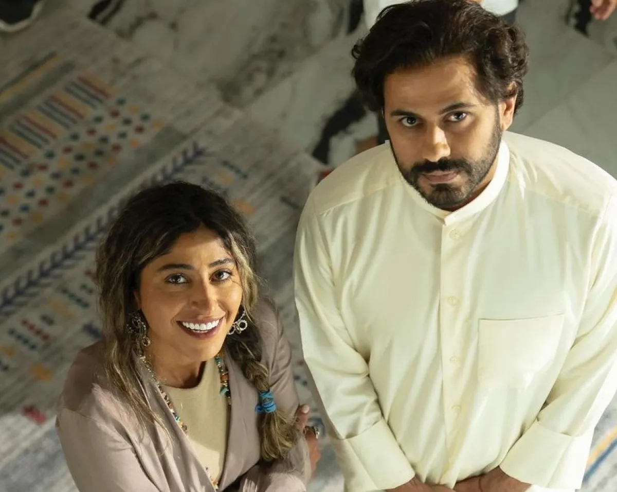 عبد الله بوشهري وشجون الهاجري - الصورة من صفحة الفنان عبد الله بوشهري على إنستغرام