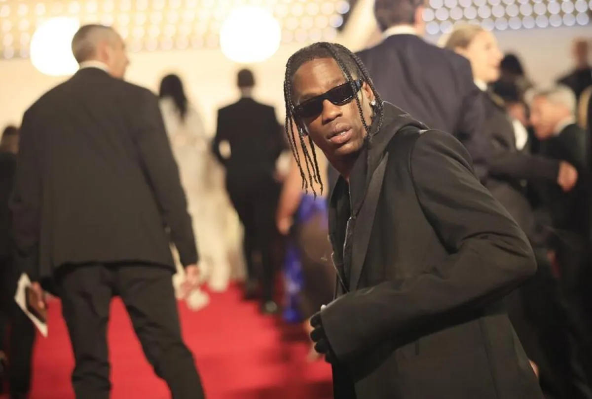 ترافيس سكوت «Travis Scott» -«مصدر الصورة: Valery HACHE / AFP»
