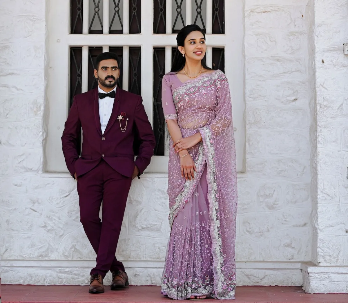 صورة لعروسين