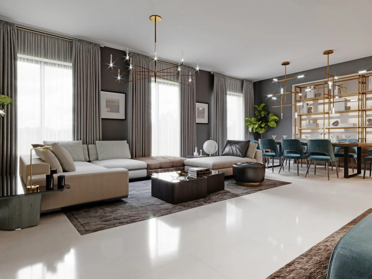 للإضاءة دور هام في المساحات المفتوحة على بعضها البعض