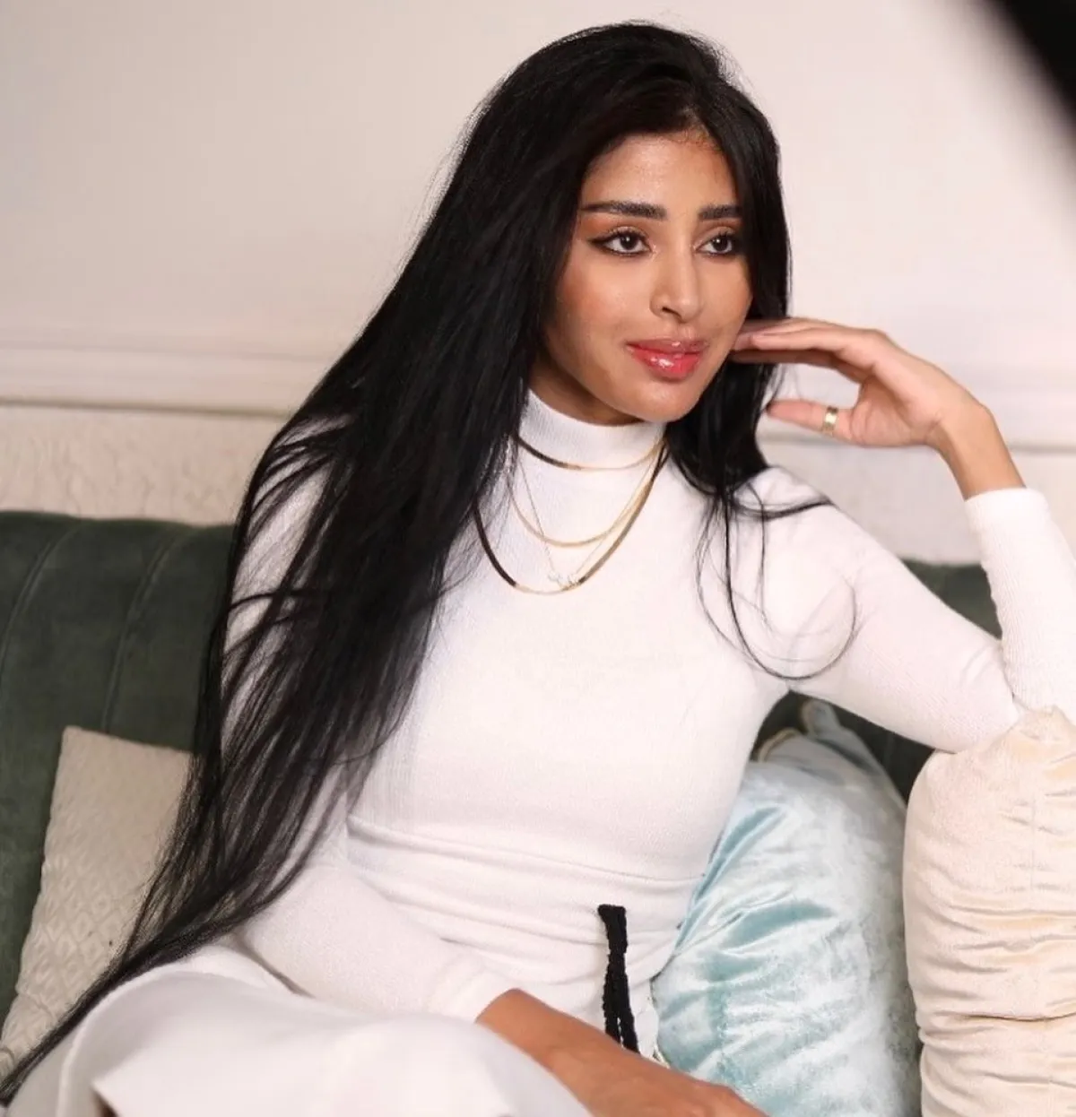 فاطمة سعود- الصورة من  حسابها على الانستغرام