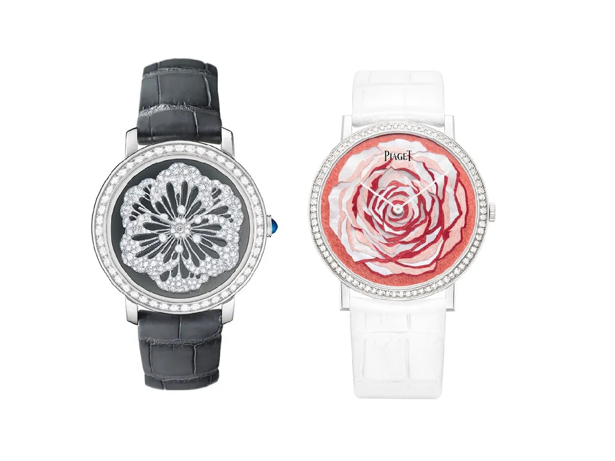 ساعات يد نسائية من وحي الزهور.. جاذبية الطبيعة وسحر الألوان