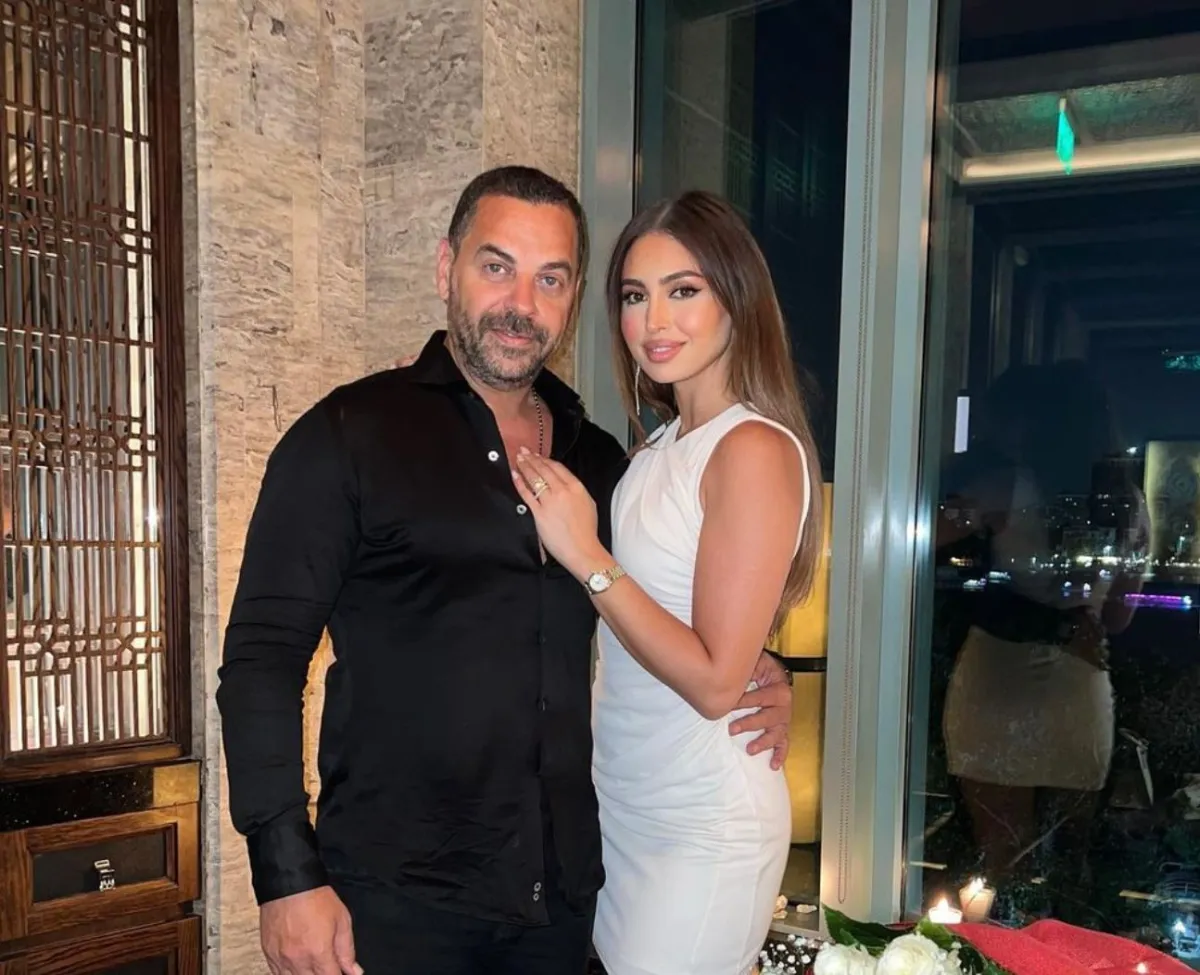 نيكول سعفان وطارق العريان - الصورة من حساب نيكول على انستغرام