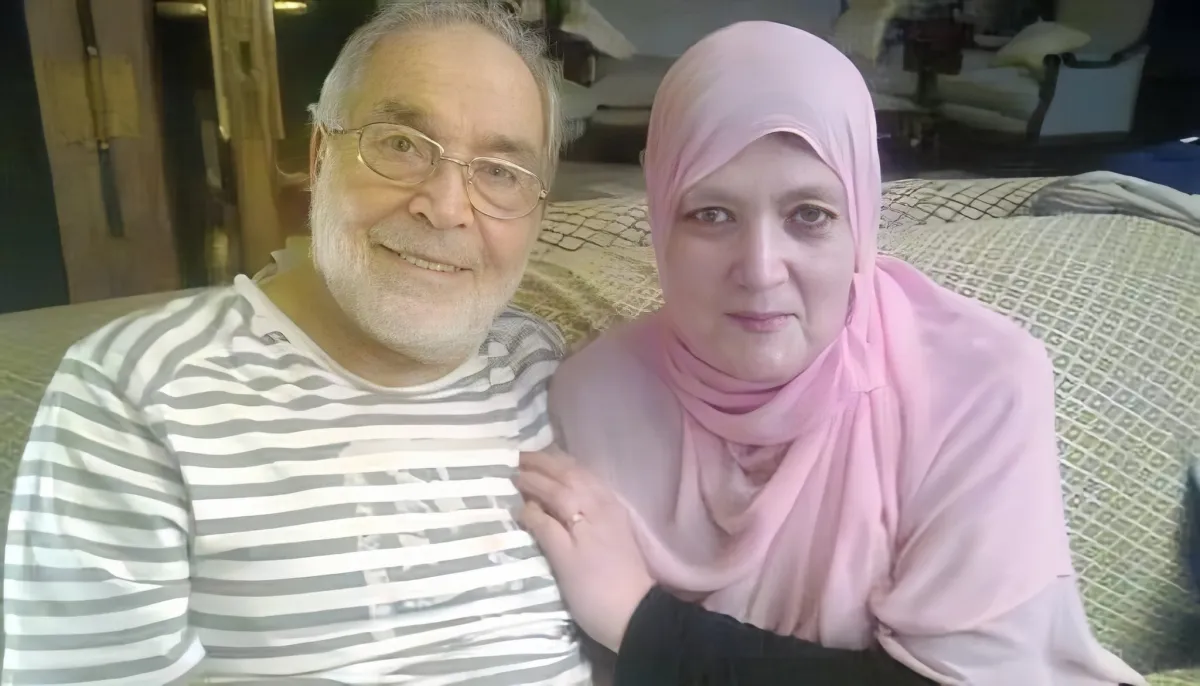 حسن يوسف وشمس البارودي - الصورة من حساب ابنهما عمر على انستغرام