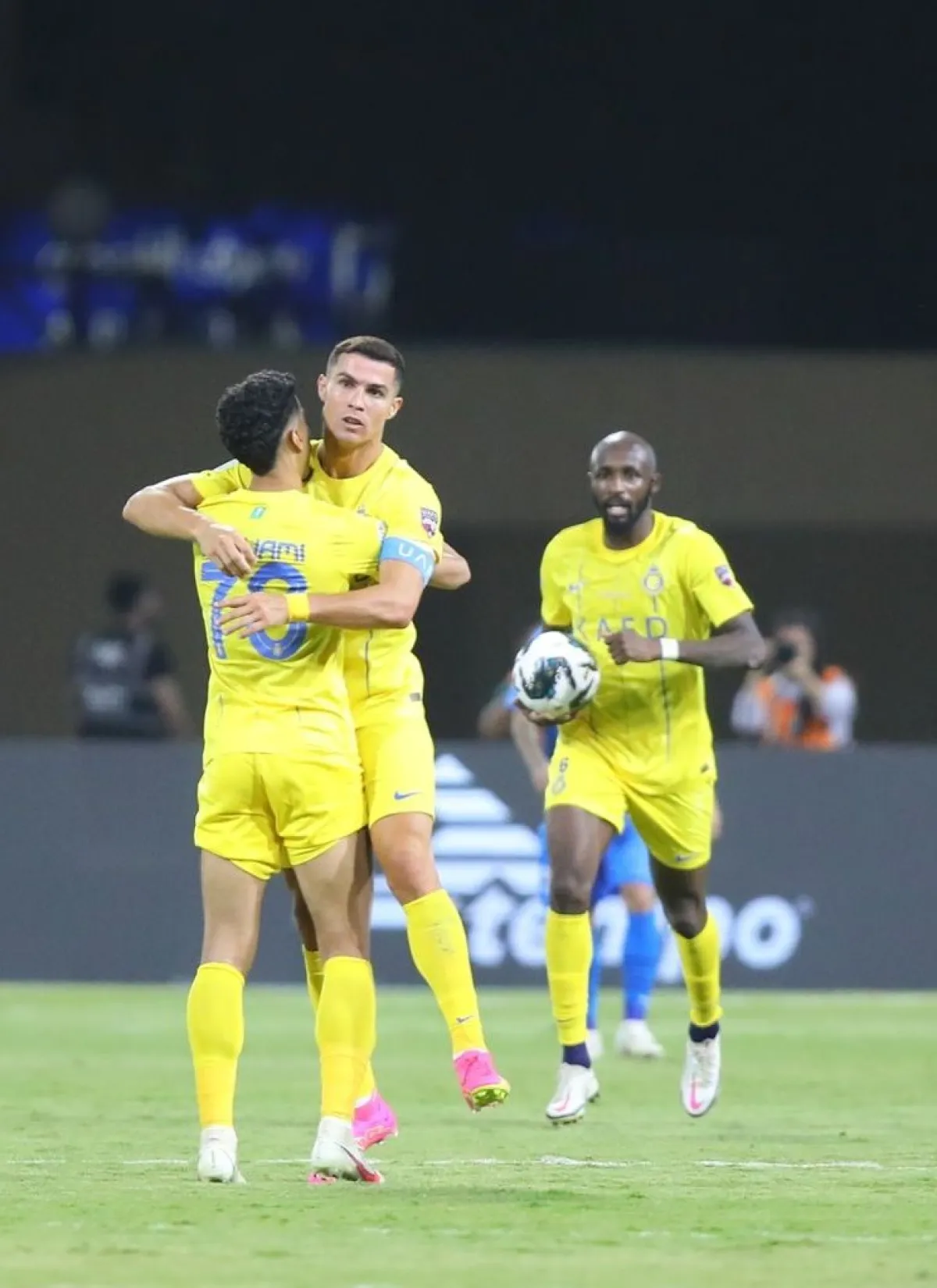 النصر بطلا لكأس الملك سلمان للأندية- الصورة من الاتحاد العربي لكرة القدم على منصة إكس "تويتر سابقا"