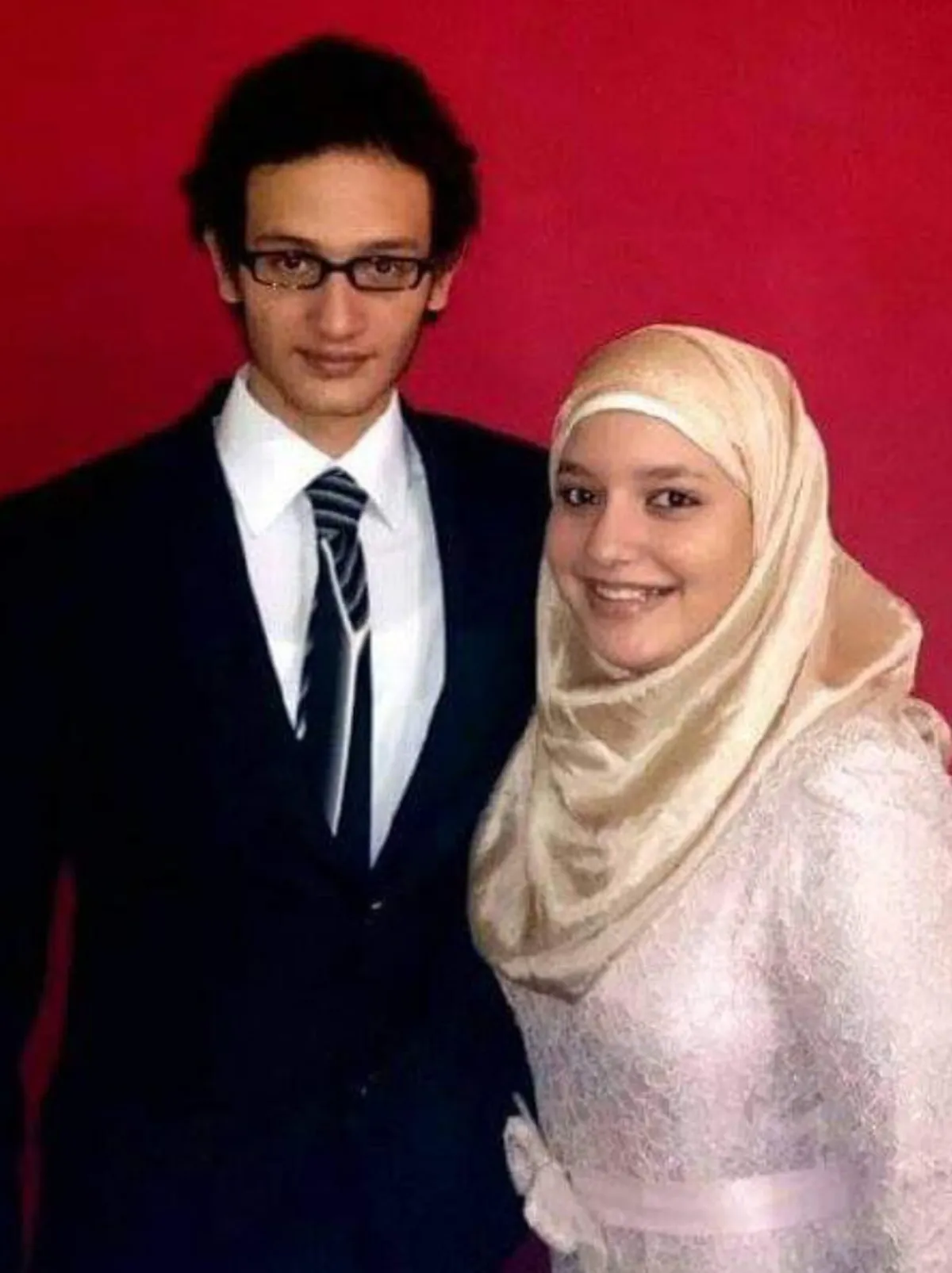 جومانا ويوسف حفيدا الفنانة الراحلة مديحة كامل- الصورة من حسابهما على الفيسبوك