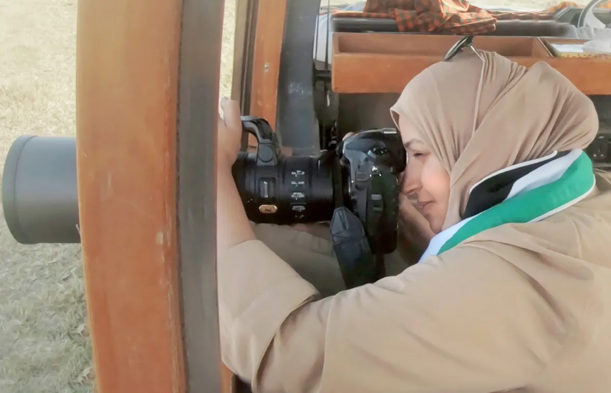  سعاد السويدي مصورة البراري : تشجّعي.. فقد تغيّرين العالم!