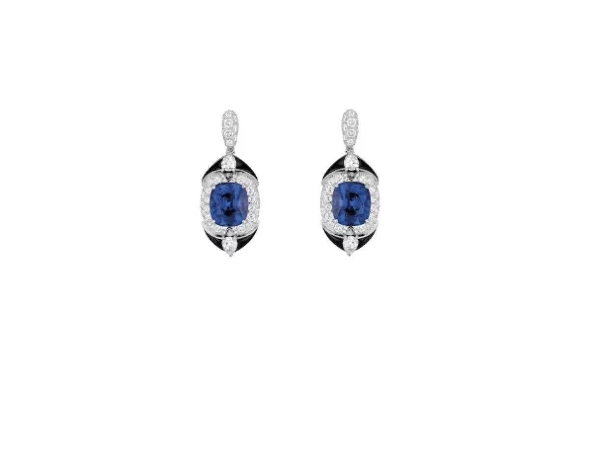 أقراط Boucles d'oreilles Jardins Hirondelle من شوميه Chaumet 1