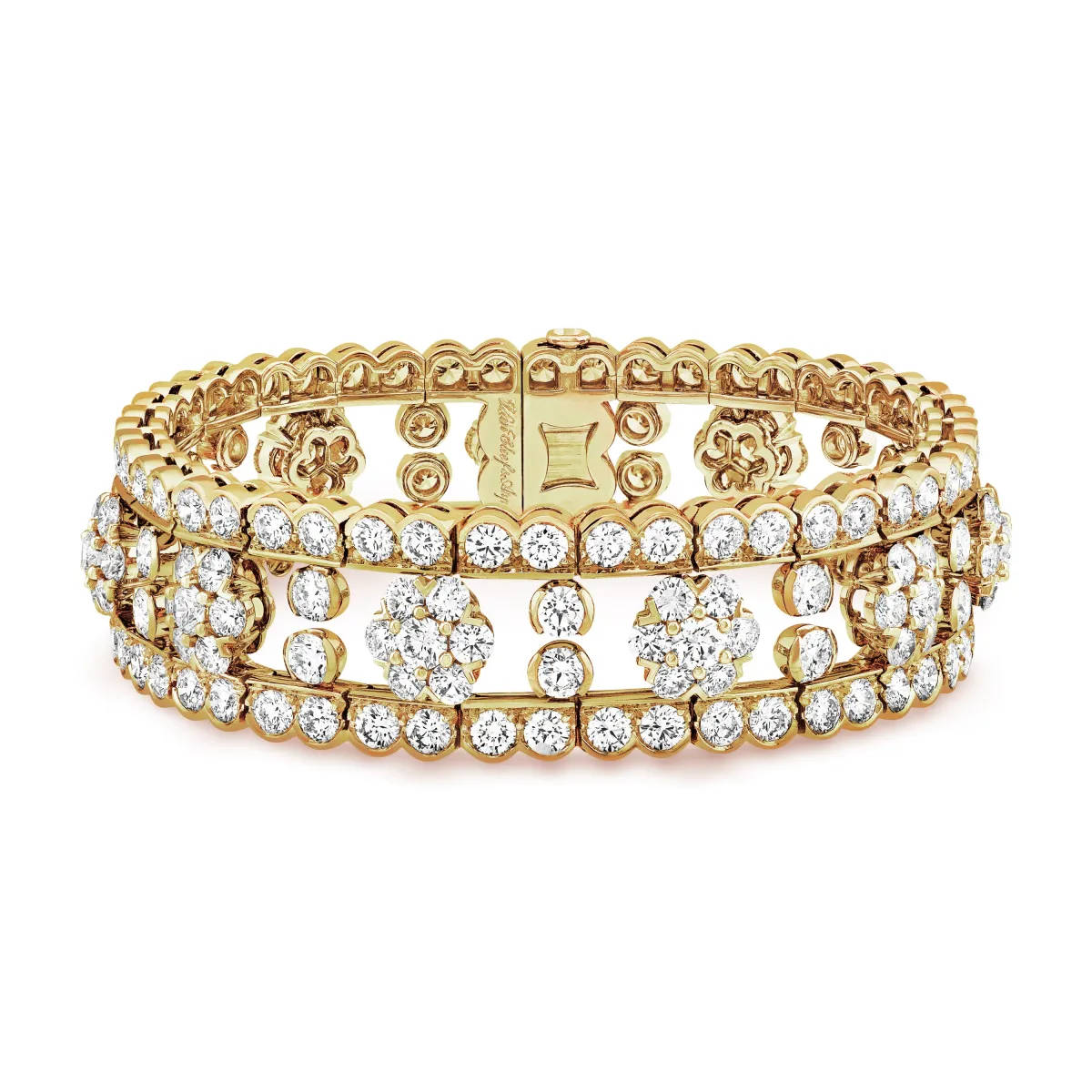 سوار Snowflake من فان كليف آند أربلز Van Cleef & Arpels