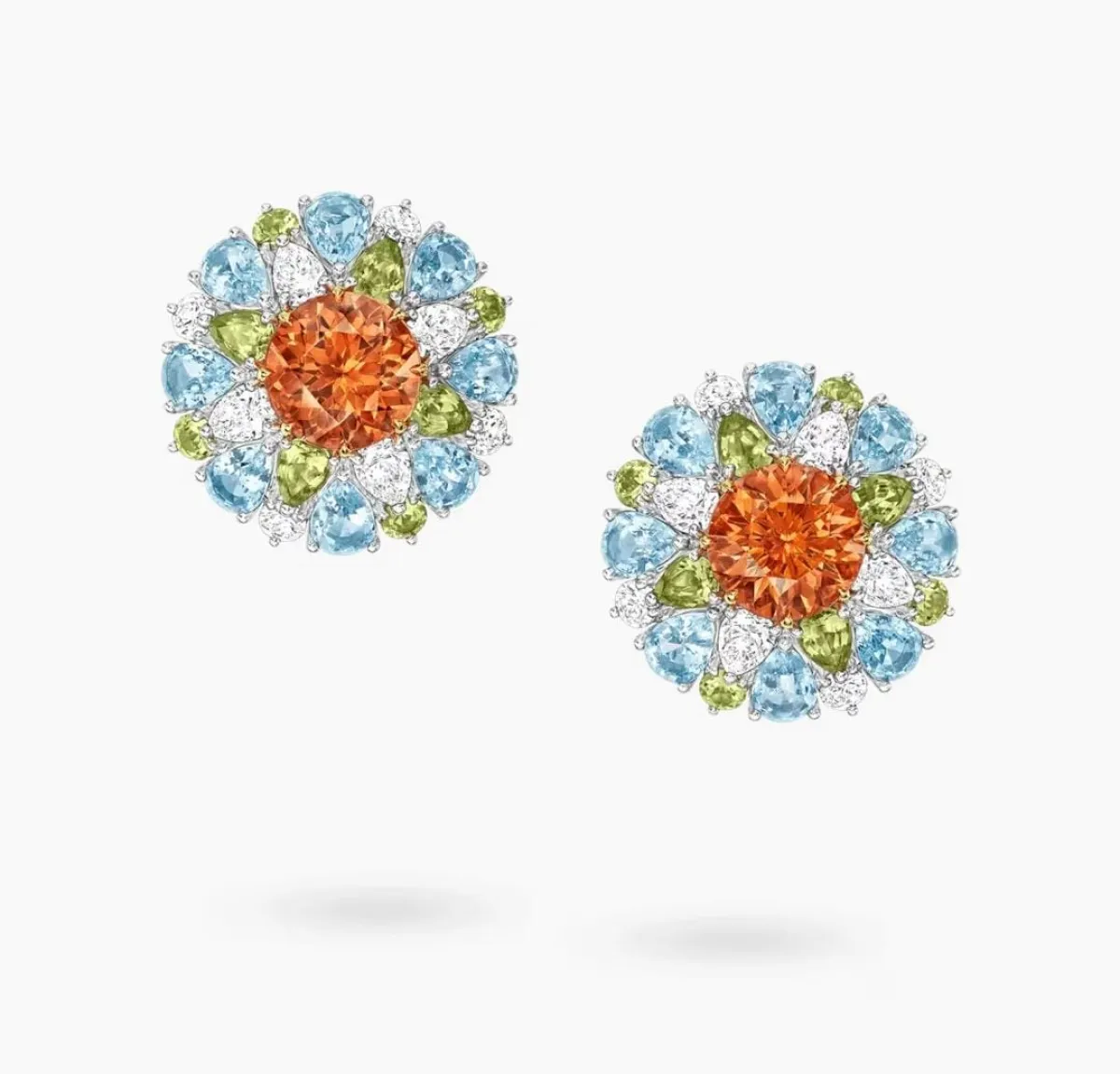 أقراط Winston Candy Spessartite من هاري وينستون  Harry Winston 