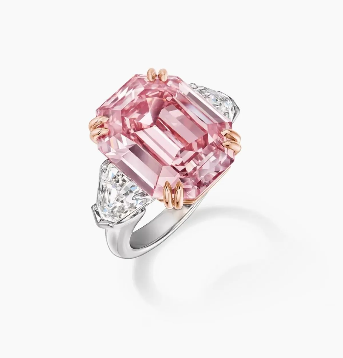 خاتم The Winston Pink Legacy من هاري وينستون Harry Winston 