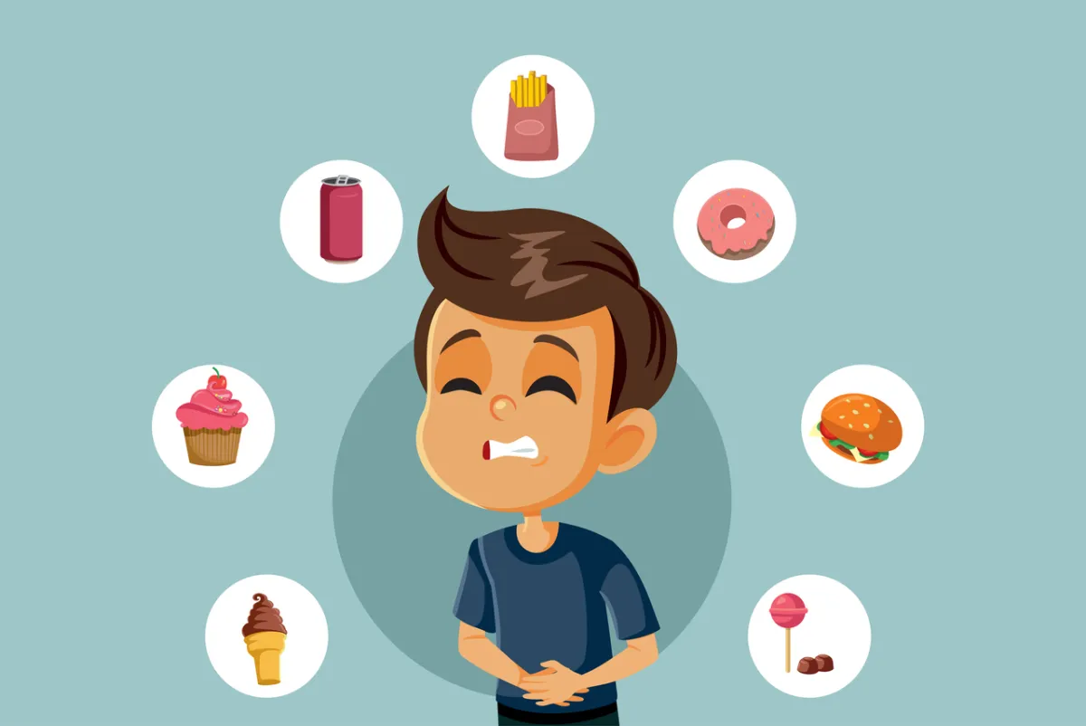 صورة للإصابة بالإسهال