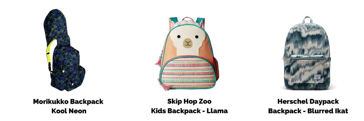 حقائب ظهر تخطف الأنفاس!