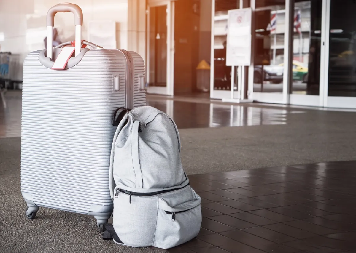 شنط سفر مختلة لناحية المقاسات