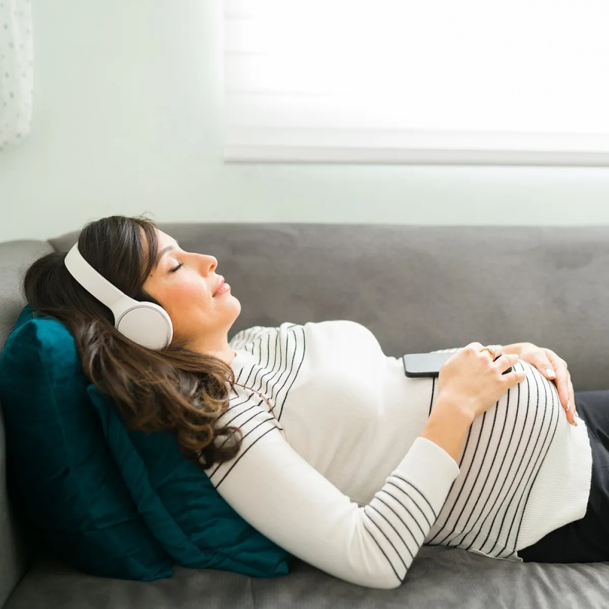 صورة لاسترخاء الحامل