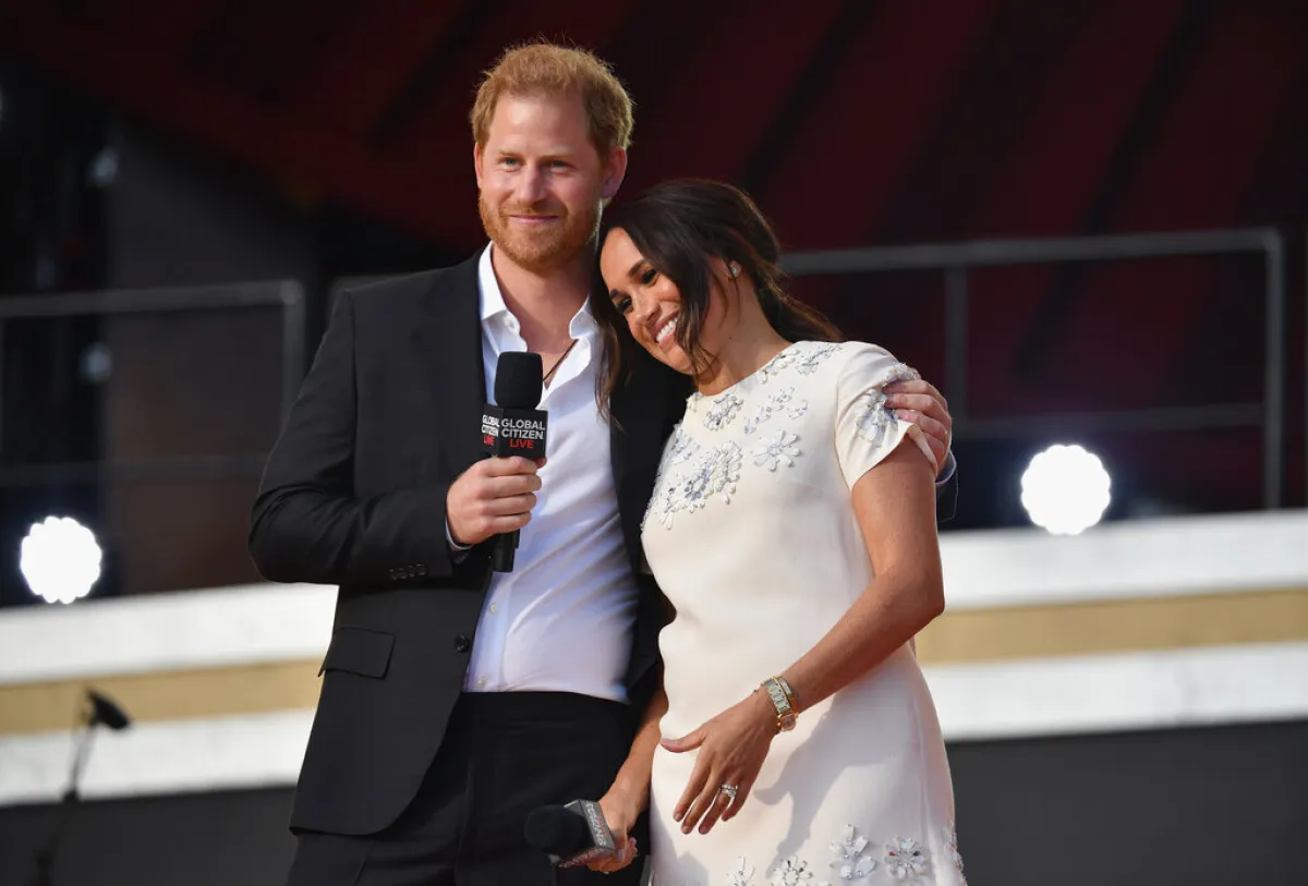 الأمير هاري Prince Harry وميغان ماركل Megan Markle (مصدر الصورة : Angela Weiss / AFP)