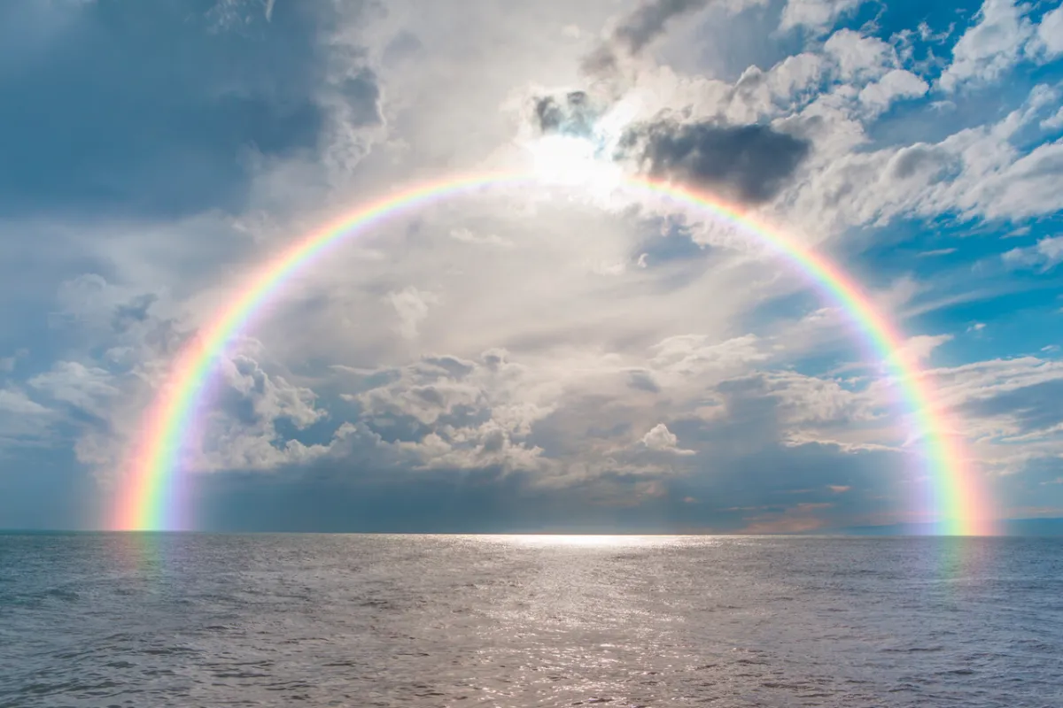 صورة قوس قزح