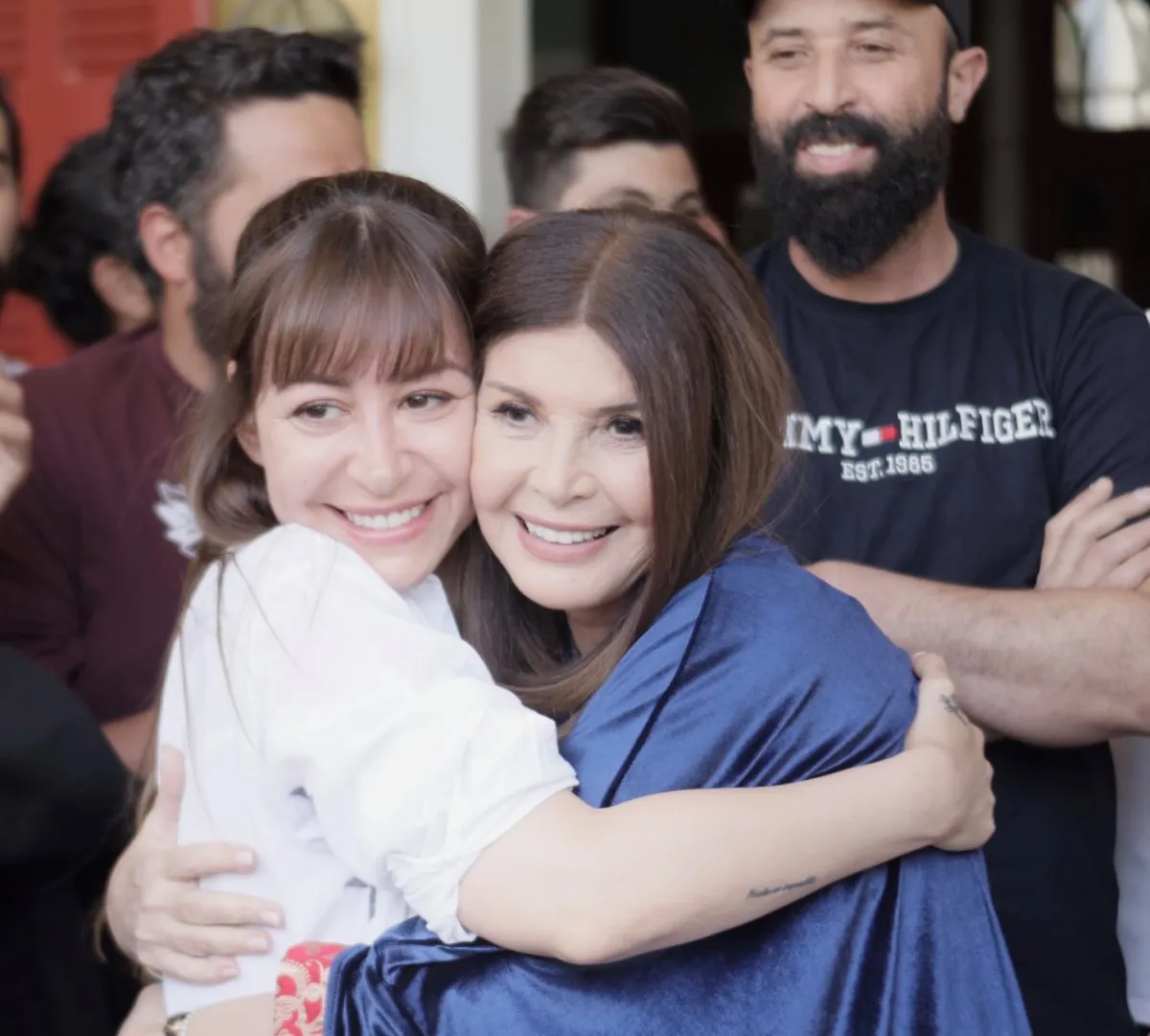 ميرفت أمين ومنة شلبي - الصورة من حساب منة شلبي على تويتر