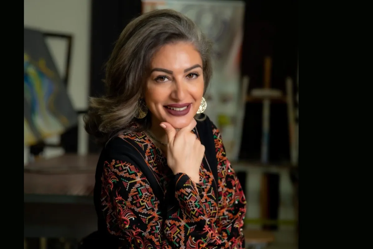 التشكيلية غدير حافظ