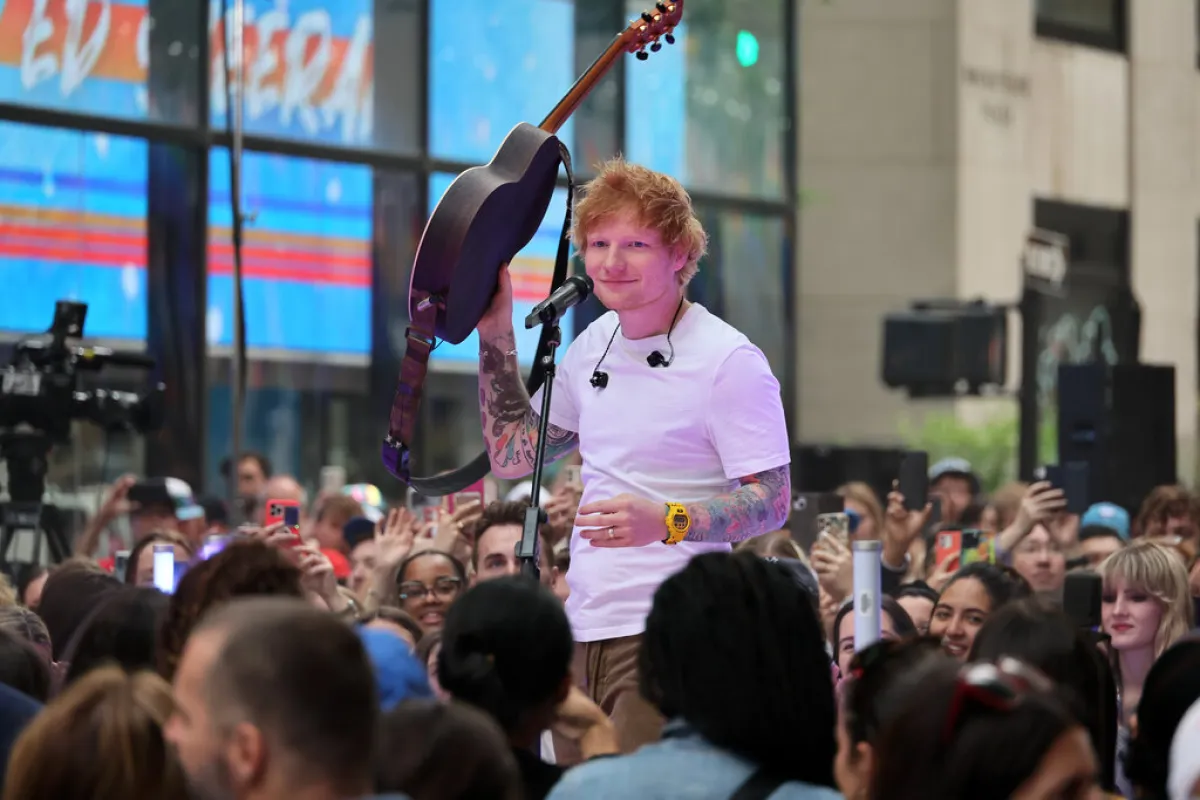 إيد شيران Ed Sheeran (مصدر الصورة:  Dia Dipasupil / GETTY IMAGES NORTH AMERICA / Getty Images via AFP)