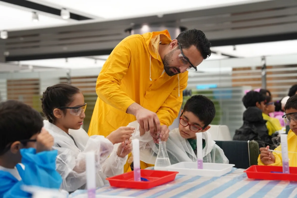  تستضيف المكتبة ورشة مميزة لتوعية الصغار 