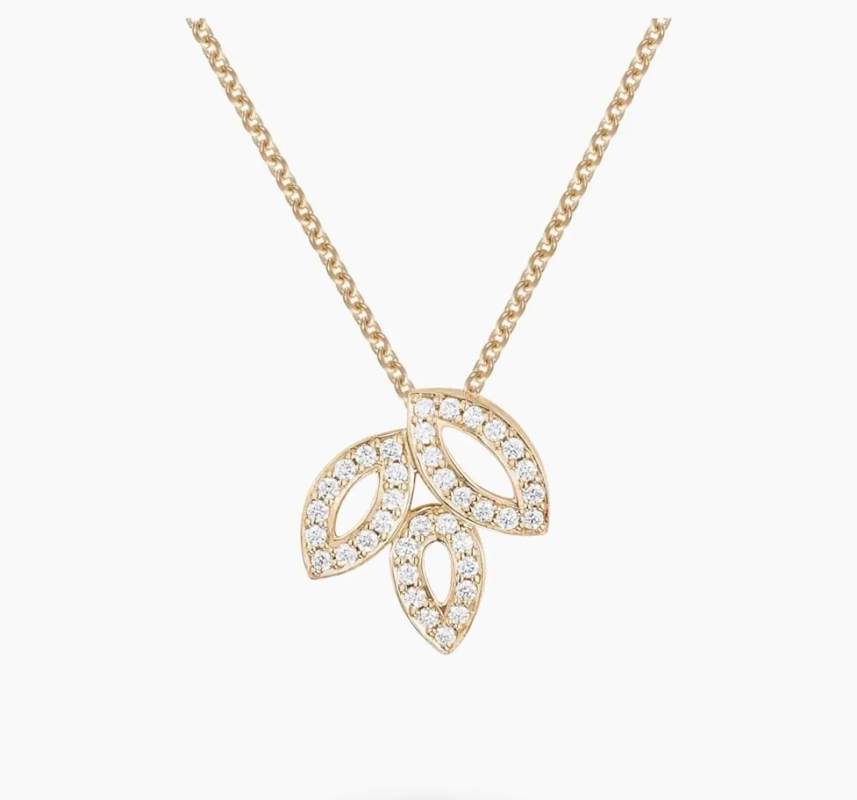  قلادة Lily Cluster Small من هاري وينستون Harry Winston 
