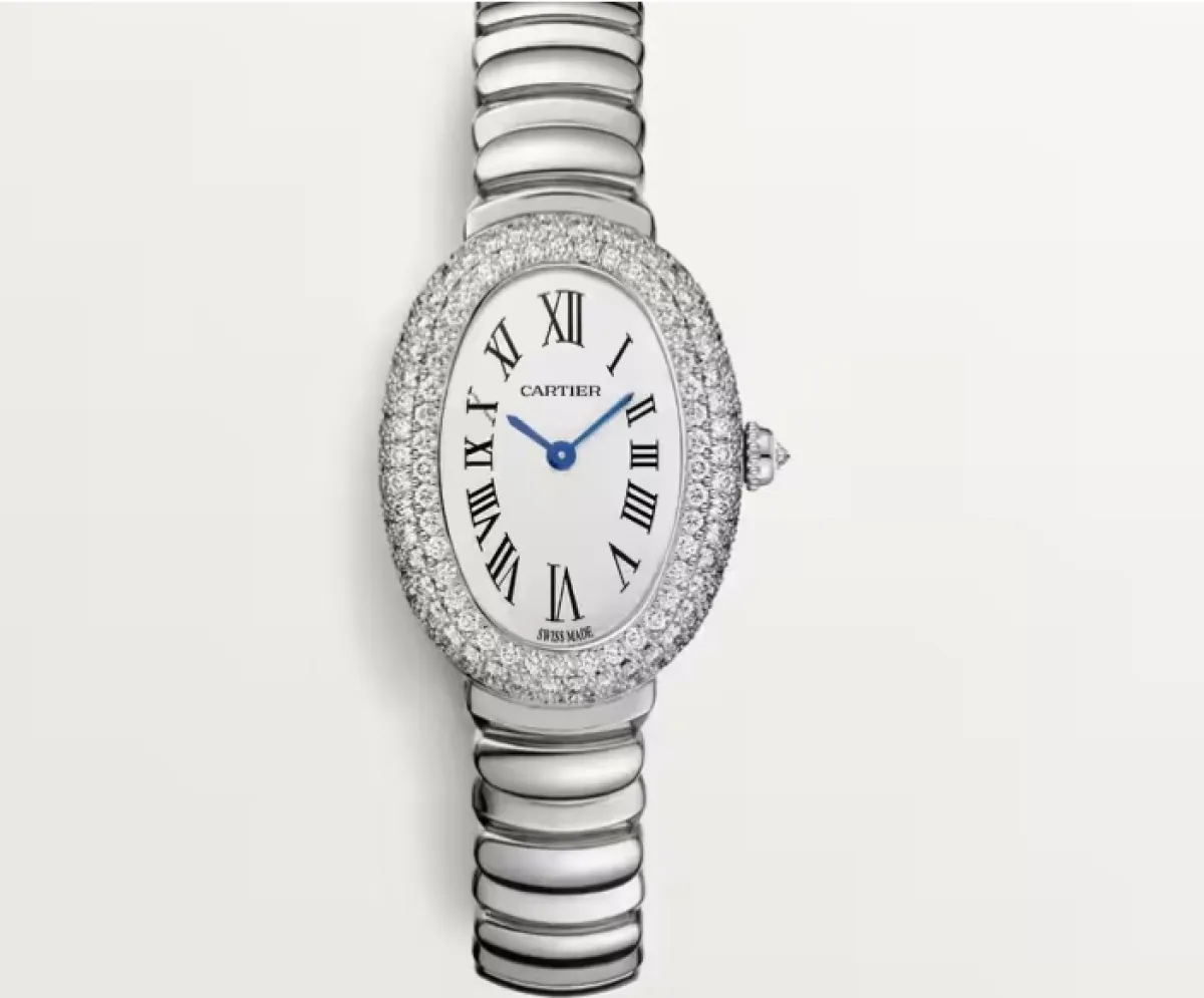 ساعة Baignoire من كارتييه Cartier