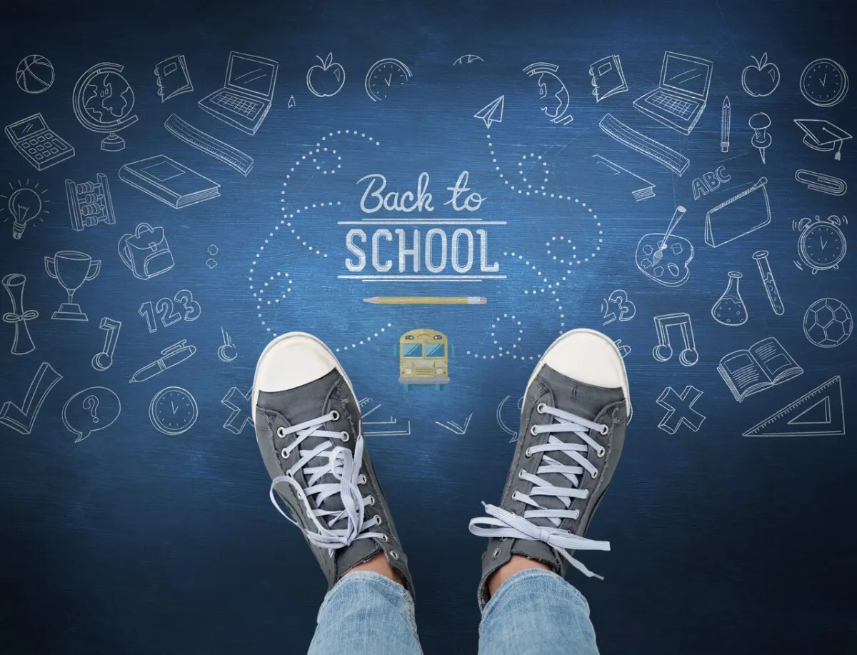 صورة الذهاب إلى المدرسة