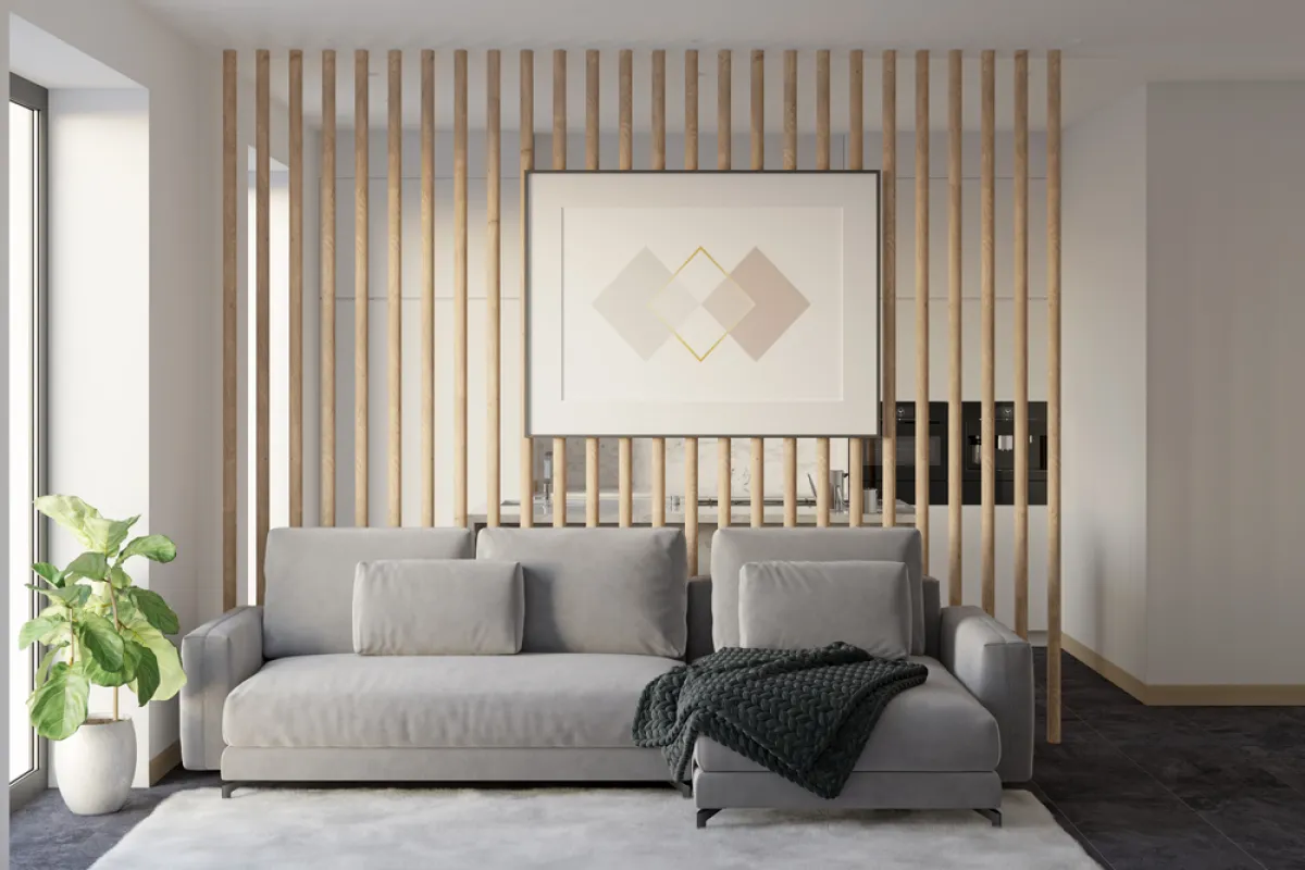 داذبية الرمادي في الديكور الداخلي