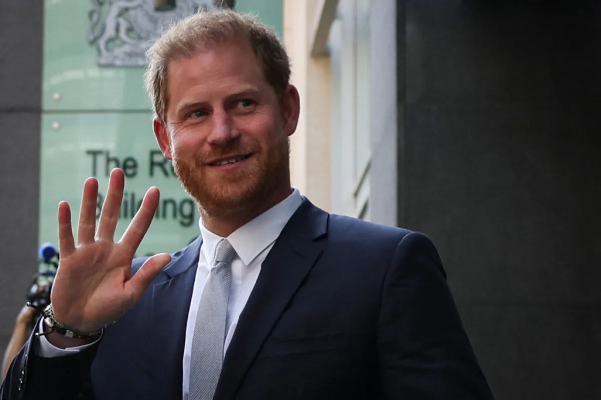 الأمير هاري Prince Harry (مصدر الصورة: Adrian DENNIS / AFP)
