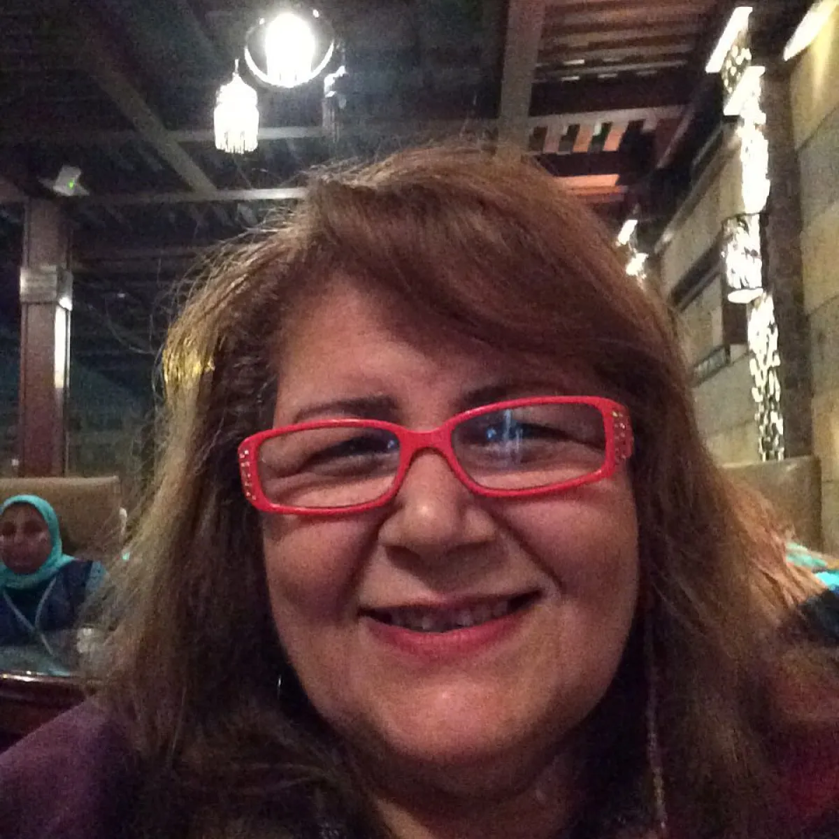 منحة زيتون - الصورة من حسابها على انستغرام