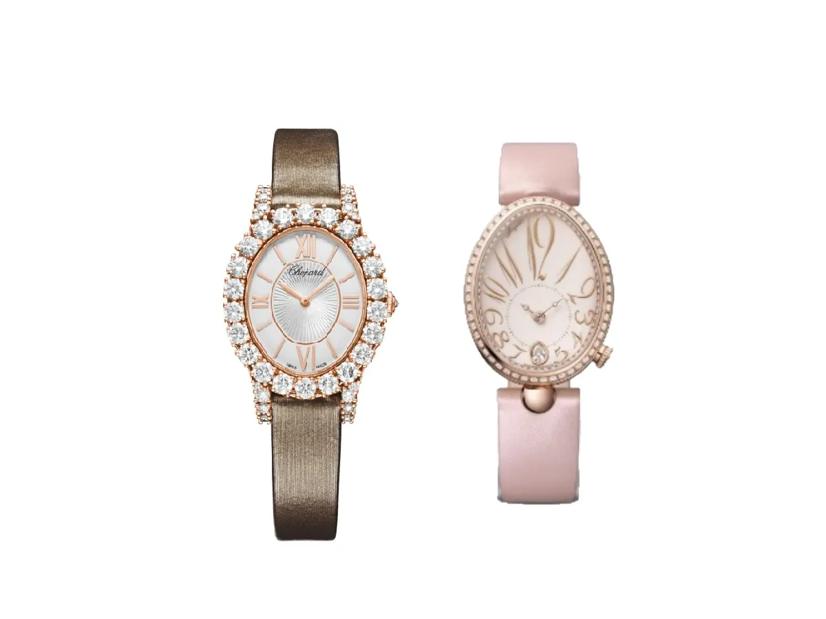 ساعات بيضاوية نسائية للسهرة موضة 2023.. قطع راقية تُُزيدك فخامة