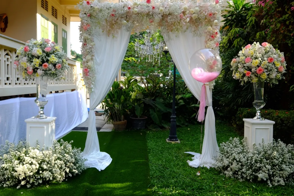 منطقة استقبال المدعوين 