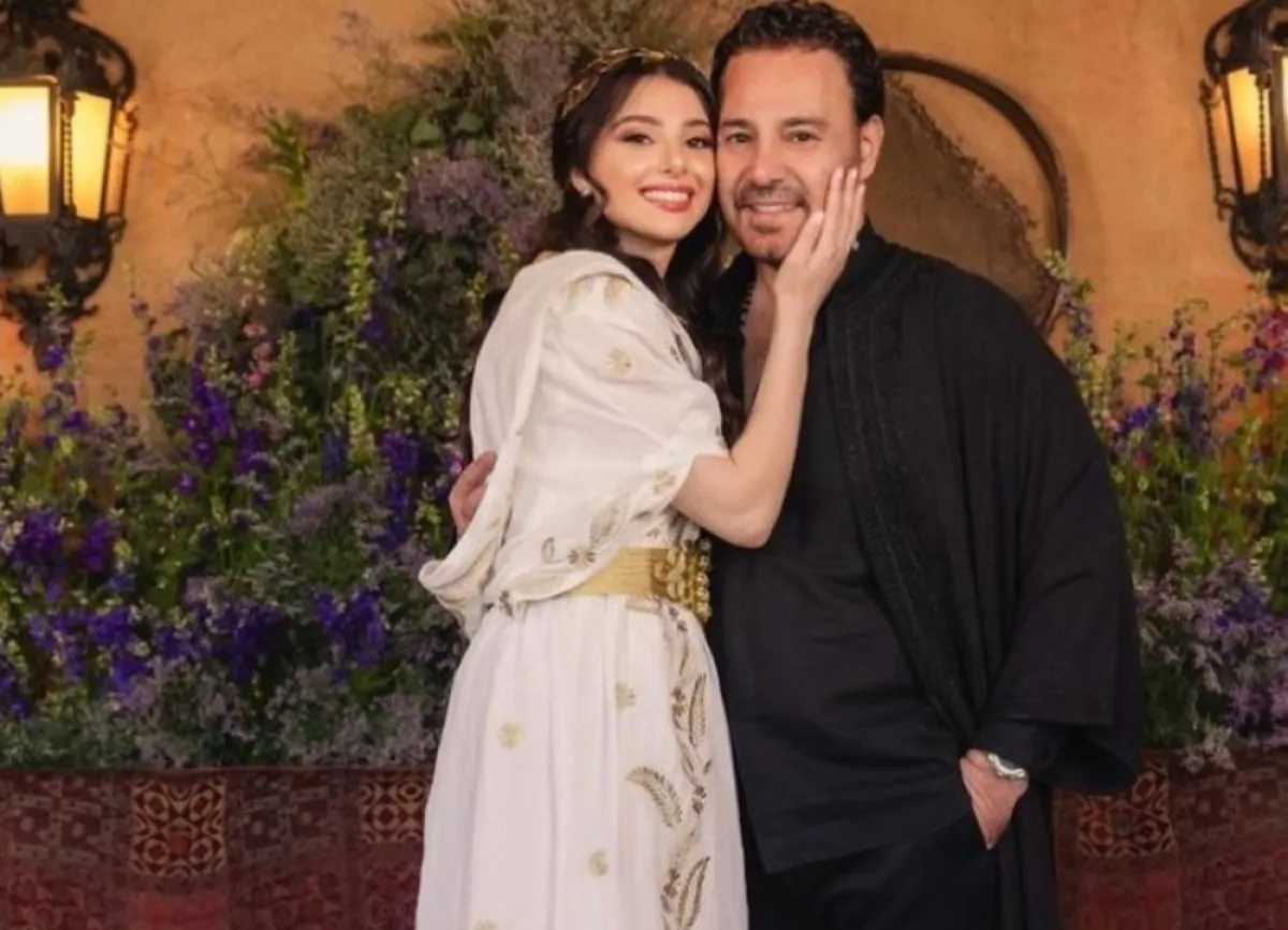 ماريتا الحلاني ووالدها عاصي الحلاني - الصورة من حسابها على إنستغرام