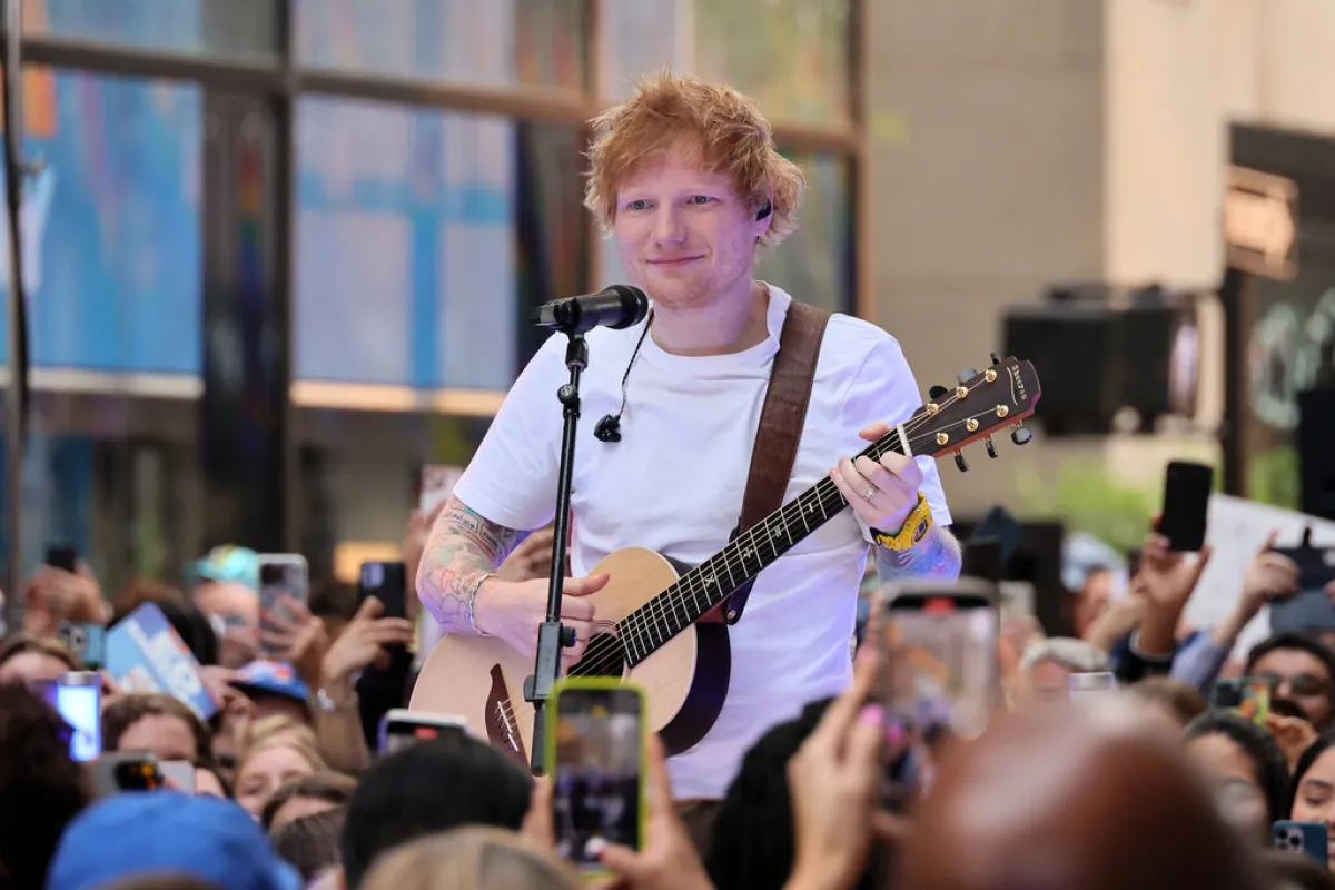 إيد شيران Ed Sheeran (مصدر الصورة: Dia Dipasupil / GETTY IMAGES NORTH AMERICA / Getty Images via AFP)