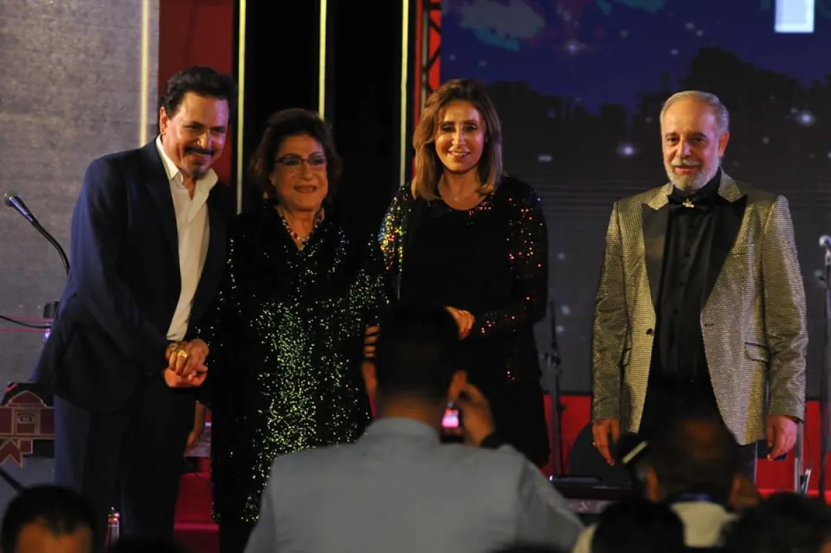 سميحة أيوب من حفل ختام الدورة ال 16 - الصورة من المركز الإعلامي للمهرجان القومي للمسرح