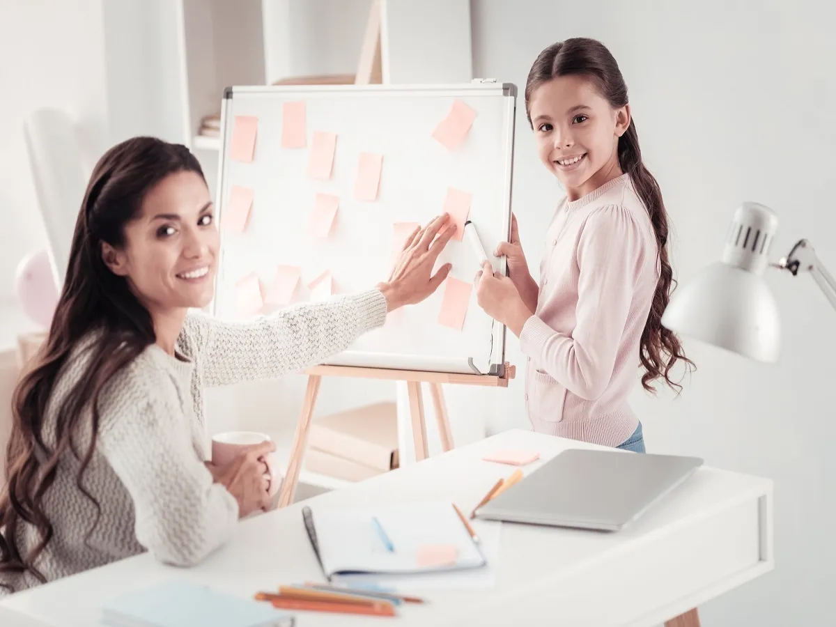 صورة لأم مع ابنتها