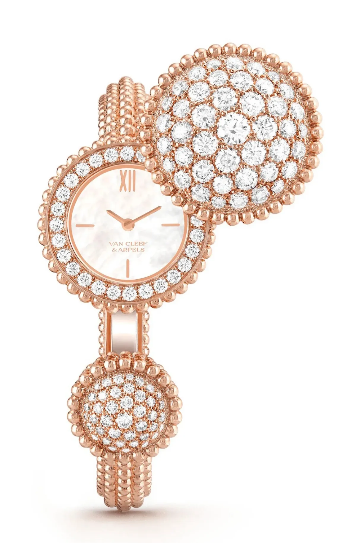 ساعة Perlée Toi & Moi من فان كليف آند أربلز Van Cleef & Arpels